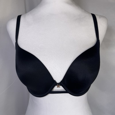 Savage X Fenty Microfiber Push-Up Bra Black Caviar Size 34D
