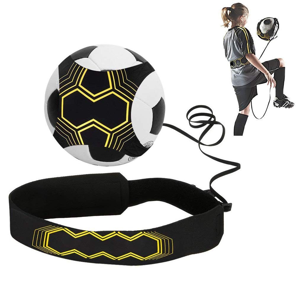 Football Kick Trainer Footballs Training Equipment Soccer Solo Skill Practice