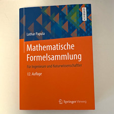 Lothar Papula Mathematische Formelsammlung In...