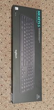 Logitech MX Keys S Full-Size Bluetooth Wireless Keyboard - Black - FREE SHIPPING