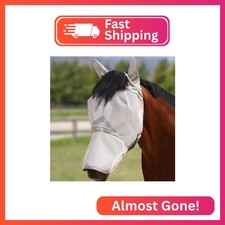 Harrison Howard Full Face Horse Fly Mask UV Protection and Breathable for Equine