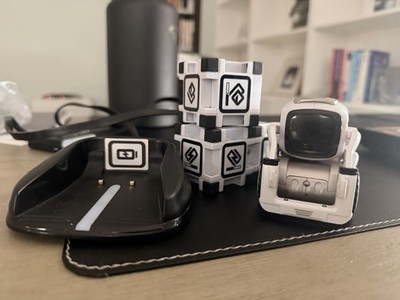 Anki Cozmo Interactive Robot Toy w/ Charging Dock & Cube Blocks (2016)