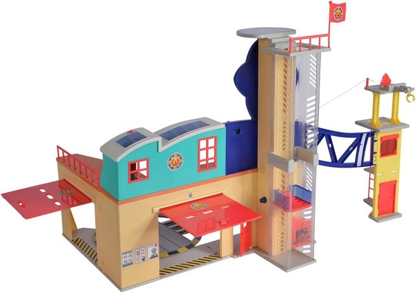 Simba Toys Feuerwehrman Sam Mega-Feuerwehrstation XXL-image