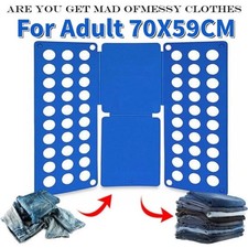Clothes Folder Magic Folding Board Laundry T Shirt Fast Fold Flip For Adult