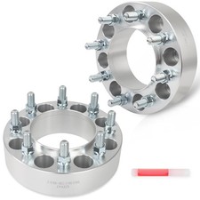 8x6.5 to 8x6.5 Wheel Spacers 2" for Ram Bore 121mm 2PCS