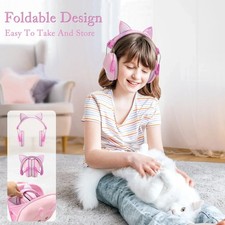 Foldable Ear Defenders Muffs Noise Protectors Reduction SNR Baby Kids Adult +Bag