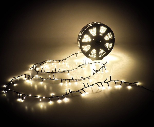 Led Lichterkette 1000 Led´S Warmweiß Lichterschlauch Innen AußEn Weihnachtsdeko-image