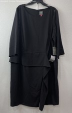 NWT Nordstrom Vince Camuto Black Dress Size Women's 18W