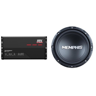 MTX Audio JH7005 Jackhammer 5 Ch. Amp, SRX1044V 10'' Street Reference Subwoofe...