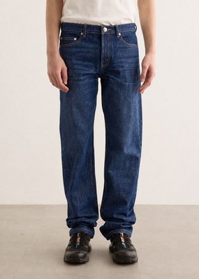 APC New Standard Blue 100% Cotton Straight Leg Jeans Size 29
