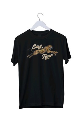 Easy Tiger Retro Grafikdruck Herren Unisex T-Shirt S M L XL 2 3 4 XL