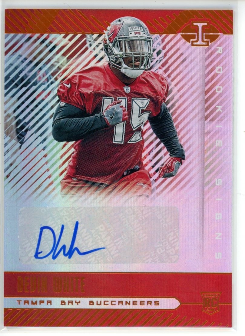 2019 Panini Illusions Devin White Rookie Signs RC Auto