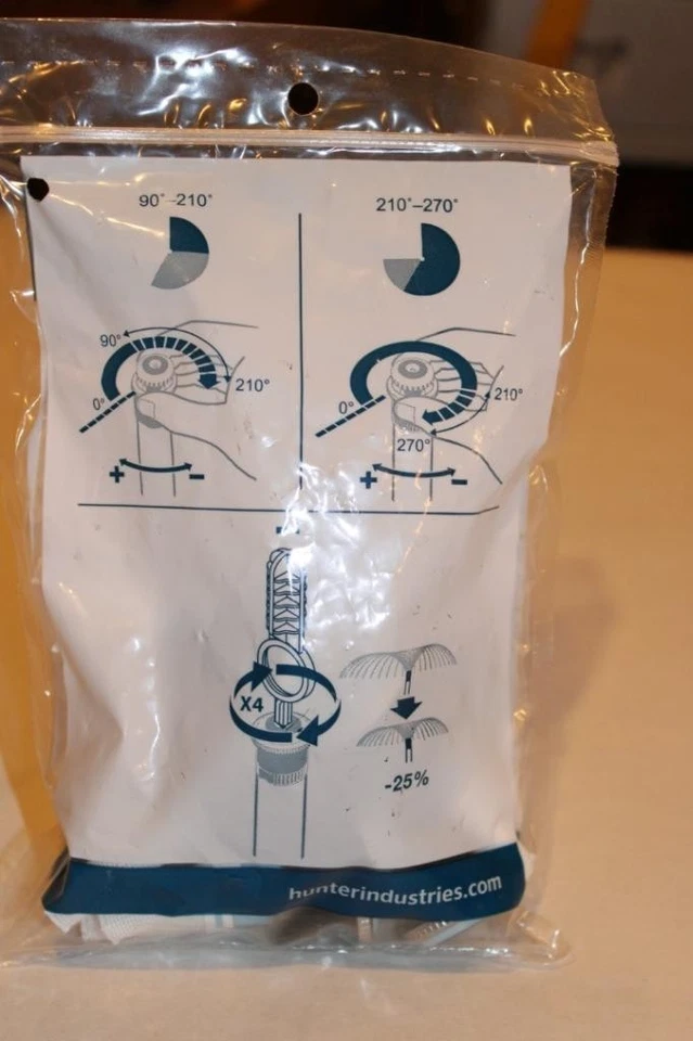10 Stück Hunter MP Rotator Sprinkler Stream Düse MP1000 210-270 - NEU - Bild 2 von 2