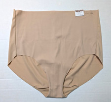 Cacique Full Brief Panty Invisible Edge Beige Size 22 24
