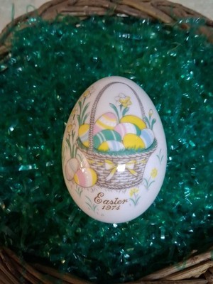 Noritake 1974 Porcelain Easter Egg Limited Edition Bone China