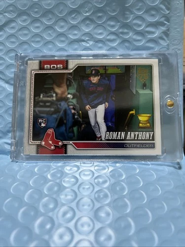 2025 Topps Series 1 - Roman Anthony Variation RC Golden Mirror SSP
