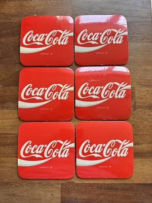 Vintage Coca Cola Korken Untersetzer 6er Set