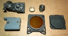 VINTAGE WWII WW2 MILITARY PARTS? LOT POLAROID N8 or N8A sight B-1 Octant ETC