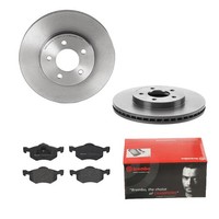 Brembo Bremsscheiben Ø303 + BremsbelÄGe Vorne FÜR Ford Maverick Mazda Tribute