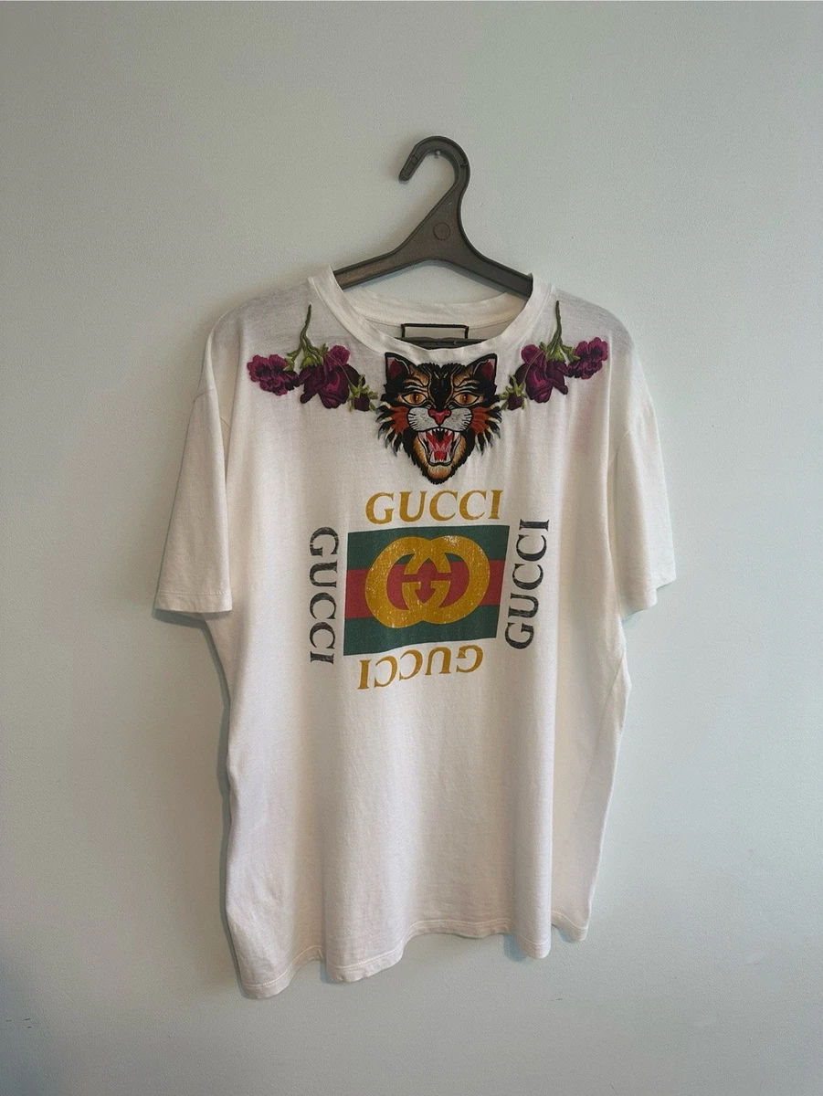 Gucci Short Sleeve Floral T-Shirts for Men for sale | eBay