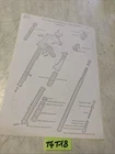 Motobécane Motoconfort Exploded View Front Fork Ceriani Technical Note Internal