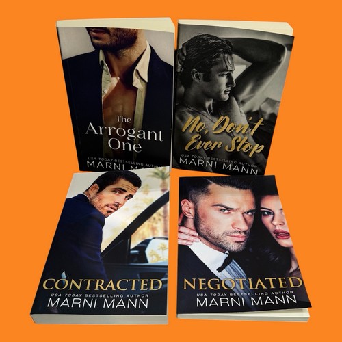 Marni Mann Book Lot Contracted Negotiated The Arrogant One No, Don’t Ever Stop