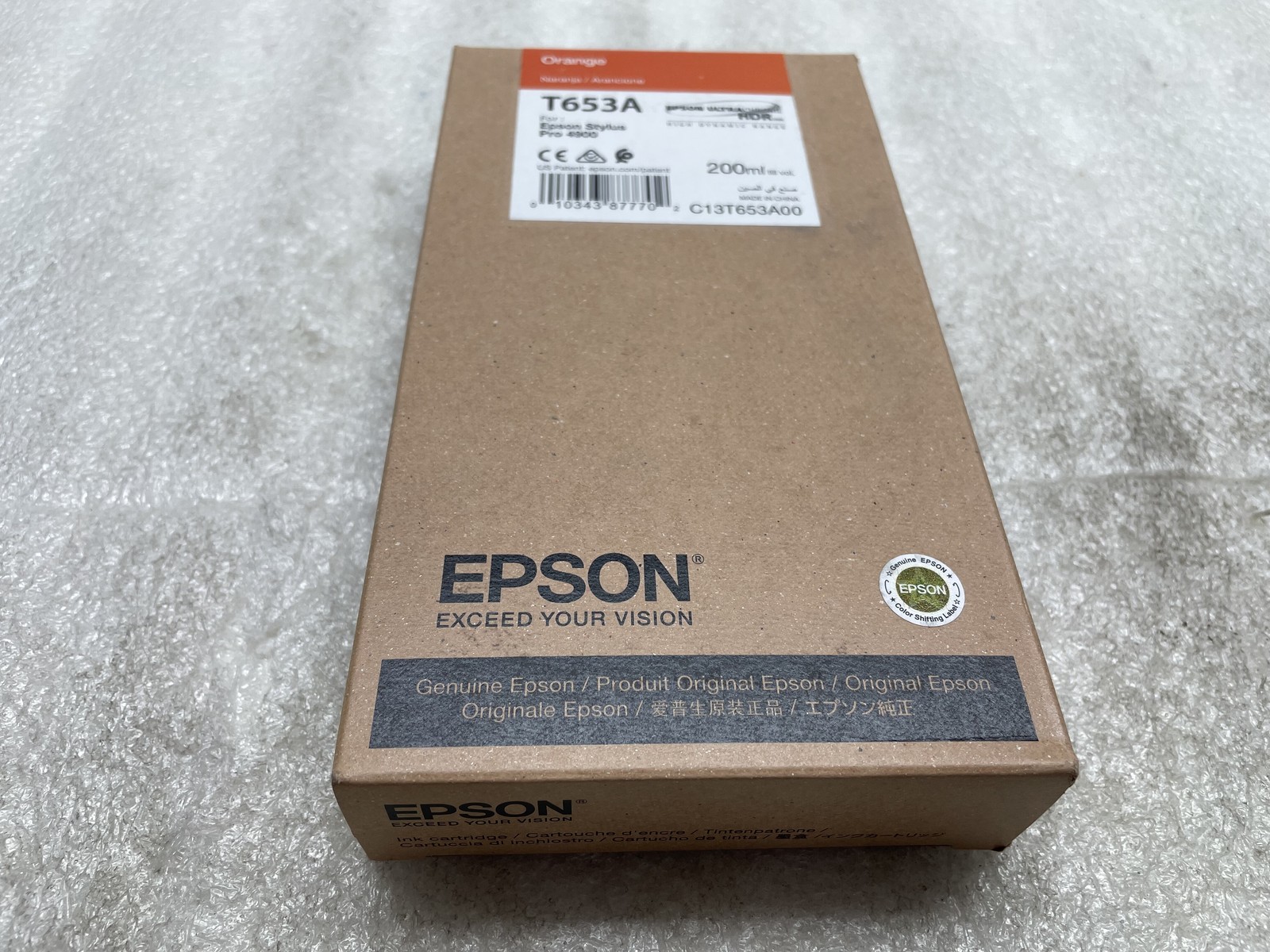New Epson T6536 Vivid Light Magenta EXP 2015 Ink Cartridge for Epson Stylus Pro