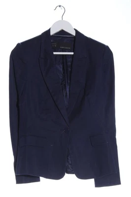 ZARA BASIC Blazer court Dames Blazer T EU 38 bleu style d’affaires - Photo 1/4