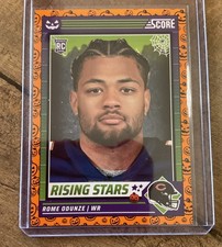 2024 Panini Score-A-Treat - Rising Stars Rome Odunze #44 Orange Pumpkins (RC)