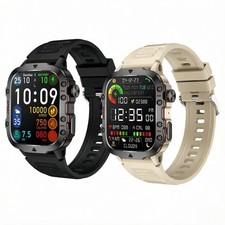 Smartwatch with Bluetooth calling heart rate & sleep monitoring step counting