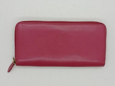Round zip long wallet IL BISONTE