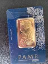 PAMP Suisse 1 Ounce Gold Bar 0.9999 Fine Gold Veriscan 3300.00 per troy oz