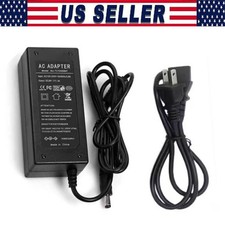 12V 5A 5AMP 60W DC Power Supply Adapter Transformer LED Strip CCTV PC 5050 USA