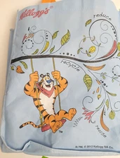 Kellogg's Reusable Shopping Tote Bag Frosted Flakes Tony the Tiger  12" x 14"