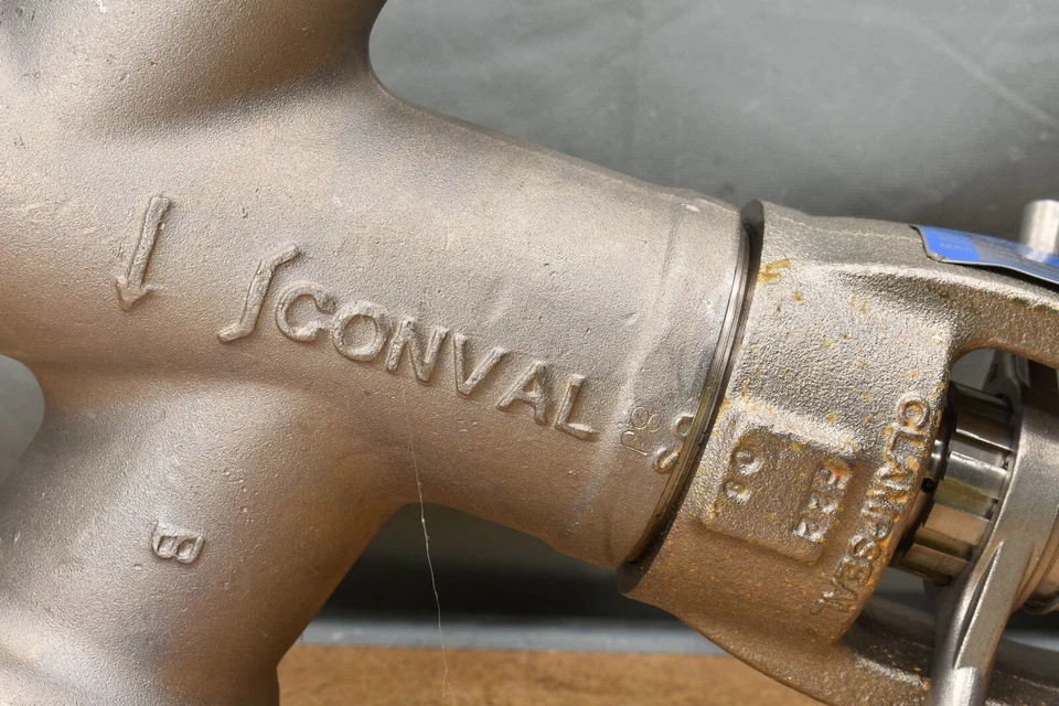 Conval 12P2J-F228J-STK34, 2" Steel Socket Weld Globe Valve, 5388 PSI, 2155. F22 - Image 3 of 4