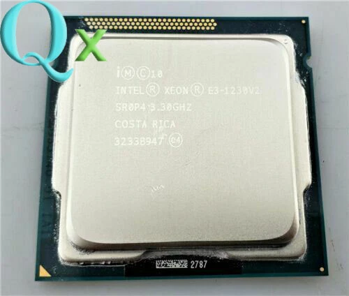 Intel Xeon E3-1230 V2 LGA1155 CPU Processor 3.3GHz Quad-Core 8M 69W - Image 2 of 2