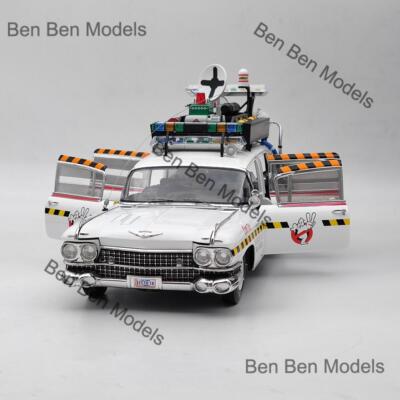 1:18 HOT WHEELS Cadillac Ghostbusters II ECTO 1A Elite X5470