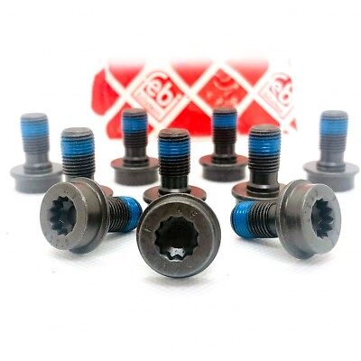 10x Febi Schwungradschraube Satz 24602 für Audi BKN BCY BNG VW AYH N90539801