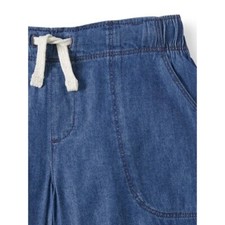 Wonder Nation Pull-on Bermuda Short Size XL Medium Chambray --O7--