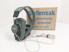 Wollensak 3m Model # A-0483 Monophonic Audio Headphones Nos New