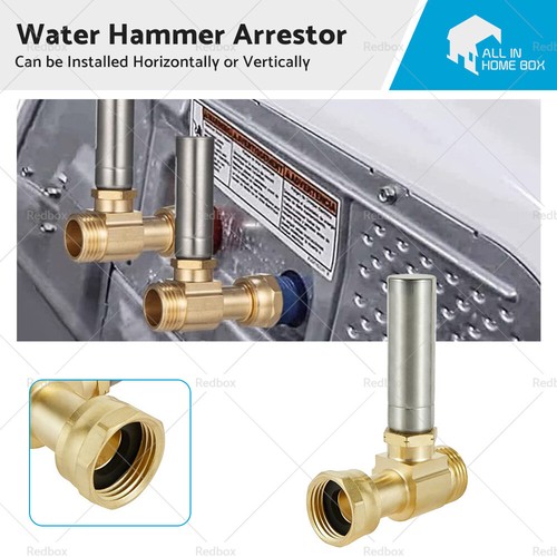 20mm Water Hammer Arrestor Dishwasher LeadFree Stainless Steel eBay