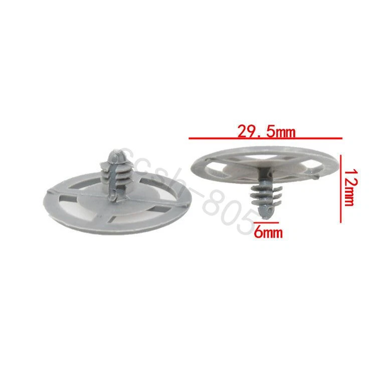 10 Pcs Car Hood Insulation Retainer Clips Replacement For Nissan - Imagem 4 de 4