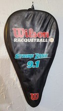 Wilson 9.1 Strike Zone Racquetball w/Power Braid Racquet w/Case 21" - Grip S-Sm