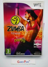 ZUMBA FITNESS PARTY WII WII U NINTENDO GIOCO USATO PER PAL DI DANZA CON CAMBINI