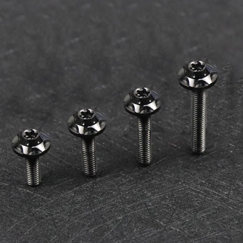 M5 M6 M8x15/20/25/30mm Titanschrauben Ti CNC Fräsen Blume Innen Torx Schrauben - Bild 8 von 8