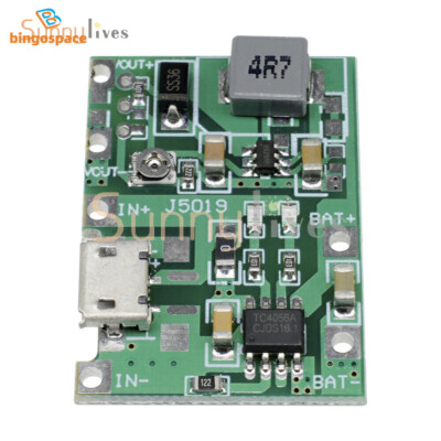 Battery Charger Board DC 3.7V 4.2V Step Up 18650 Li-ion Boost Module New