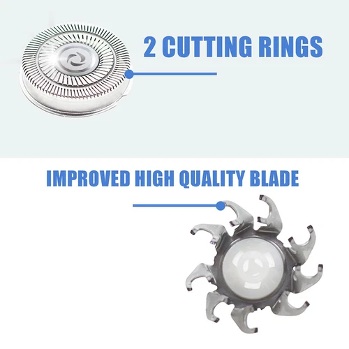 10 Replacement Blades For Pitbull Skull Shaver Platinum Gold Silver Butterfly - Bild 10 von 18