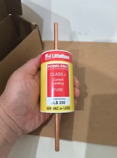 Fast-acting fuse JLS250 JLS-250 ( 250A ) 600V Class J in stock same day ship