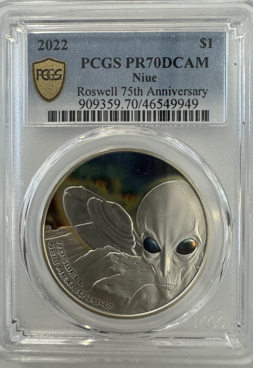 2022 Roswell $1 UFO Incident 1947 Alien 75th Anniversary 2022 Roswell $1 UFO Incident 1947 Alien 75th Anniversary