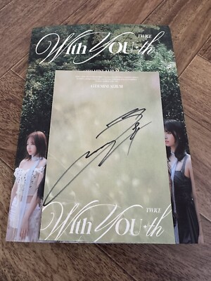 TWICE With You-th - Signed JEONGYEON Postcard w/ Album + All
